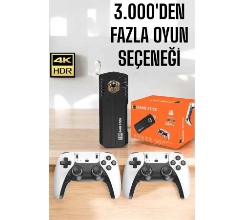 Game Stick Retro 8K ULTRA HD Video Oyun Konsolu Android Tv Özelliği Game Stick Retro 8K ULTRA HD Video Oyun Konsolu Android Tv Özelliği