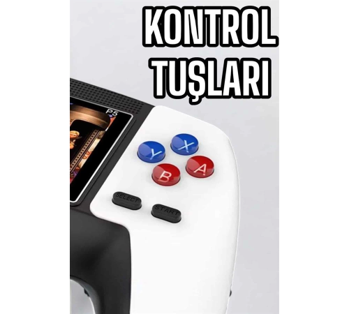 Gamepad 520 Retro Oyunlu Taşınabilir El Konsolu Atari Gamepad 520 Retro Oyunlu Taşınabilir El Konsolu Atari