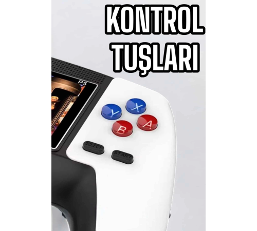 Gamepad 520 Retro Oyunlu Taşınabilir El Konsolu Atari