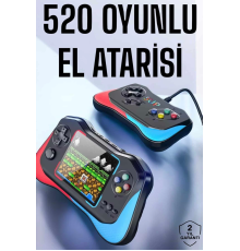 Gamepad Joystick Nostalji 500 Oyunlu 2 Li Atari Gamebox Oyun Konsolu Sup Atari