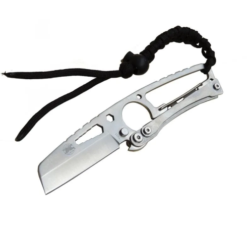Gear Hit Cutter Tx01 Outdoor Kamp Bıçağı Metal 19 Cm - İpli Sap, Kılıflı Gear Hit Cutter Tx01 Outdoor Kamp Bıçağı Metal 19 Cm - İpli Sap, Kılıflı