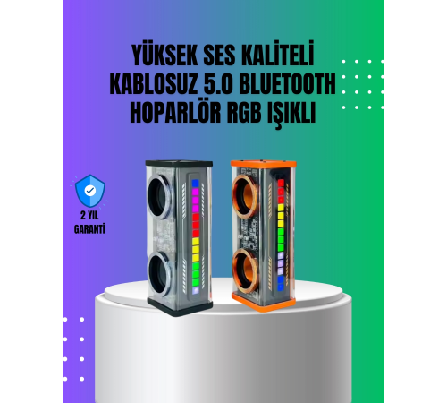 Gelişmiş LED Işıklı Bluetooth Hoparlör – Taşınabilir ve Güçlü Ses Deneyimi Gelişmiş LED Işıklı Bluetooth Hoparlör – Taşınabilir ve Güçlü Ses Deneyimi