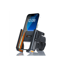 Gidon Bağlantılı Bisiklet Motosiklet İçin Esnek Abs 4-7.8″ İnç Telefon Tutucu 360° Dönebilen Tasarım