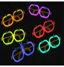 Glow  Elma Gözlük - Glow Partisi Gözlüğü - Glow Stick Gözlük 12 Adet