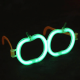Glow Elma Gözlük - Glow Partisi Gözlüğü - Glow Stick Gözlük 12 Adet