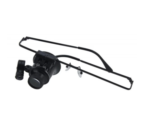 Gözlük Model 20x16mm Optik Lens Led Işık Monoküler Büyüteç Gözlük Model 20x16mm Optik Lens Led Işık Monoküler Büyüteç