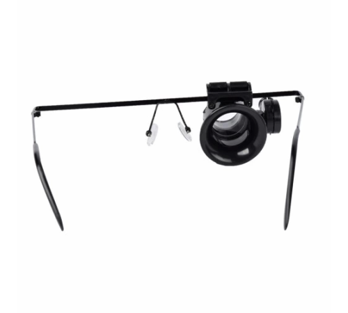 Gözlük Model 20x16mm Optik Lens Led Işık Monoküler Büyüteç Gözlük Model 20x16mm Optik Lens Led Işık Monoküler Büyüteç