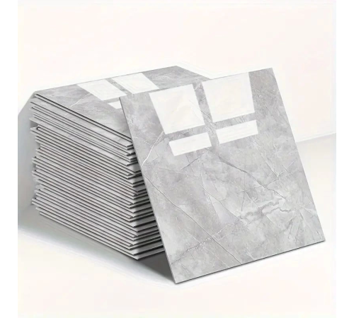 Gri Mermer Desen Du Sticker (30*30)
