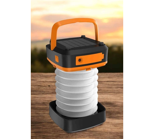 Güneş Enerjili Led Lamba Kamp Lambası Katlanabilir Lamba USB Şarjlı Güneş Enerjili Led Lamba Kamp Lambası Katlanabilir Lamba USB Şarjlı