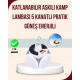 Güneş Paneliyle Şarj Olan Katlanabilir LED Çadır Lambası – 5 Kademeli Aydınlatma