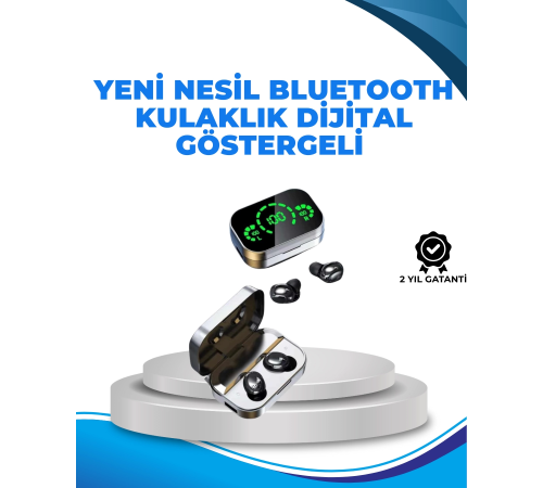 Gürültü Engelleyici Bluetooth Kulaklık – Akıllı Ekranlı, HiFi Ses Kalitesi Gürültü Engelleyici Bluetooth Kulaklık – Akıllı Ekranlı, HiFi Ses Kalitesi