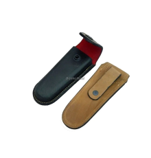 Hakiki Deri Çakı Kılıfı No:4 - 14 Cm, Kemerlikli