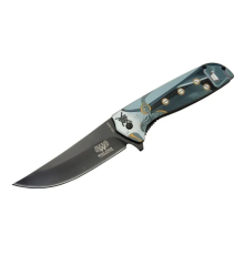 Hançer Çakı 22 Cm Yarı Otomatik , Kemerlikli