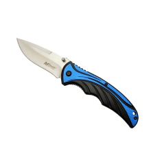 Handsome 454 Mavi Kamp Çakı 20cm - Yarı Otomatik, Kemerlikli