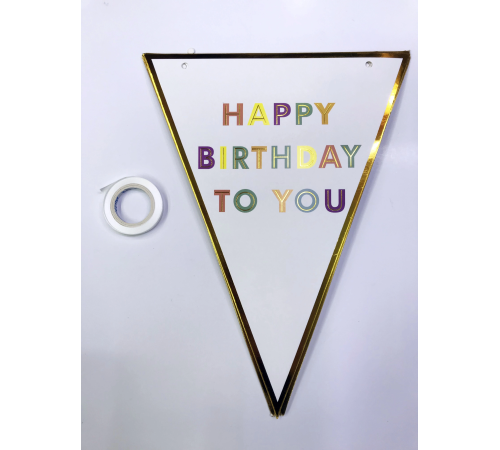Happy Birthday To You Flama Bayrak Süs Happy Birthday To You Flama Bayrak Süs