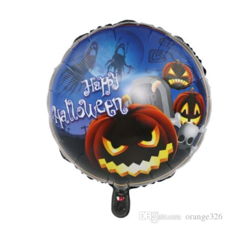 Happy Halloween Balkabağı Folyo Balon 18 İnç Happy Halloween Balkabağı Folyo Balon 18 İnç
