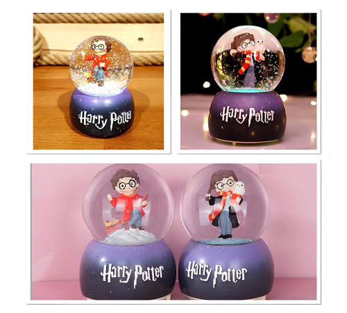 Harry Potter İçi Dönmeli Üflemeli Işıklı Müzikli Kar Küresi Büyük Boy Alk3115 Harry Potter İçi Dönmeli Üflemeli Işıklı Müzikli Kar Küresi Büyük Boy Alk3115