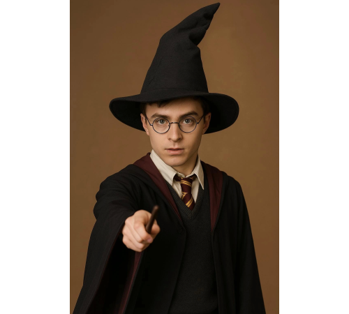 Harry Potter Seçmen Şapkası Siyah Renk Harry Potter Seçmen Şapkası Siyah Renk