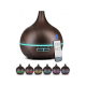 Hava Nemlendirici 7 Led Işıklı Aromatik Oda Kokusu 550 Ml Kahve Aroma Difüzörü Buhar Makinası