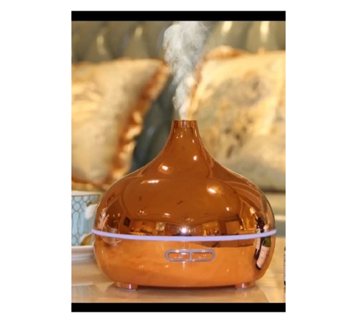 Hava Nemlendirici Parlak Gold Aromatik Oda Kokusu 550 Ml Kahve Aroma Difüzörü Buhar Nemlendırıcı