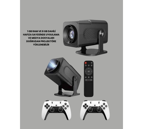 HCS350pro 1080P Full HD Taşınabilir Android Projektör HCS350pro 1080P Full HD Taşınabilir Android Projektör