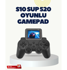 HDMI Destekli S10 Gamepad 520 Oyunlu TV’ye Bağlanabilir Atari 2025 Model
