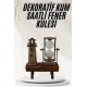 Hediyelik Eşya Retro Ahşap Deniz Feneri Kum Saati Biblo