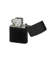 Hediyelik Zarif Zippo Model Siyah Benzinli Çakmak