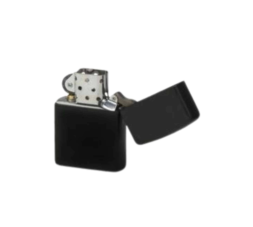 Hediyelik Zarif Zippo Model Siyah Benzinli Çakmak