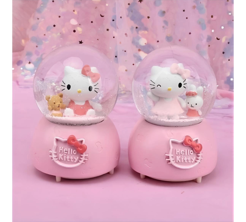 Hello Kitty Işıklı Müzikli Kar Küresi Orta Boy Alk3117 Hello Kitty Işıklı Müzikli Kar Küresi Orta Boy Alk3117