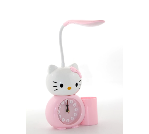 Hello Kitty Masa Lambası Saat Ve Kalemlik Alk2584 Hello Kitty Masa Lambası Saat Ve Kalemlik Alk2584
