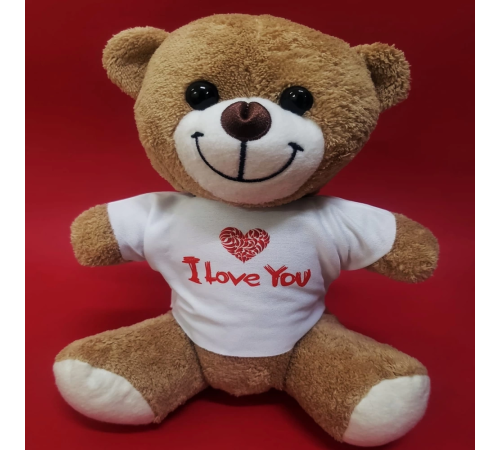 I Love You Tişörtlü Ayı I Love You Tişörtlü Ayı