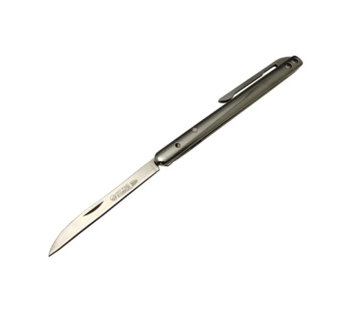 İnce D2 Çelik Çakı 18 Cm , Metal Sap İnce D2 Çelik Çakı 18 Cm , Metal Sap