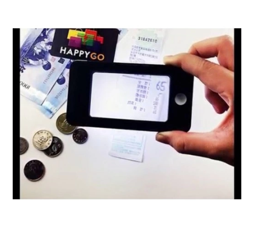 İphone Şekli Led Işıkları Ile Led Aydınlatmalı,3x5x,okuma Büyüteç İphone Şekli Led Işıkları Ile Led Aydınlatmalı,3x5x,okuma Büyüteç