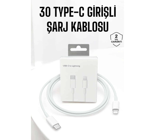 Iphone Uyumlu İOS Uyumlu Lightning Hızlı Şarj Tye C Lightning Şarj Kablosu Iphone Uyumlu İOS Uyumlu Lightning Hızlı Şarj Tye C Lightning Şarj Kablosu
