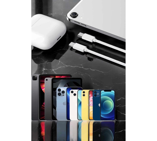 Iphone Uyumlu İOS Uyumlu Lightning Hızlı Şarj Tye C Lightning Şarj Kablosu Iphone Uyumlu İOS Uyumlu Lightning Hızlı Şarj Tye C Lightning Şarj Kablosu