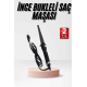 Isı Ayarlı 19MM Saç Maşası Belirgin Bukleler İnce Maşa Seramik Kaplama
