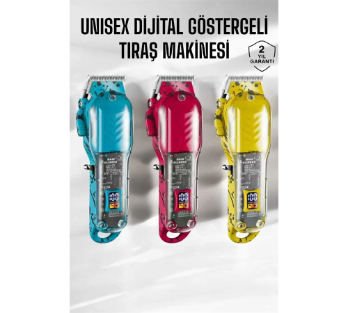 Islak ve Kuru Kullanıma Uygun Şarjlı Tıraş Makinesi