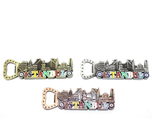 İstanbul Temalı Metal Magnet Alk3334 İstanbul Temalı Metal Magnet Alk3334