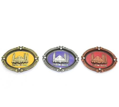 İstanbul Temalı Metal Magnet Alk3336 İstanbul Temalı Metal Magnet Alk3336
