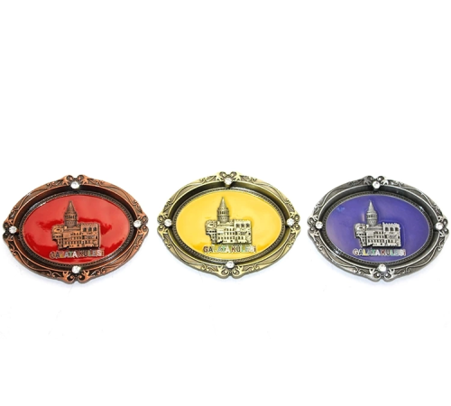 İstanbul Temalı Metal Magnet Alk3337 İstanbul Temalı Metal Magnet Alk3337