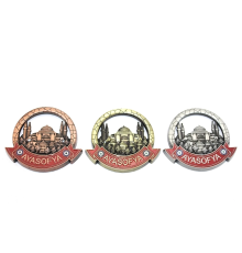 İstanbul Temalı Metal Magnet Alk3338