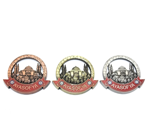 İstanbul Temalı Metal Magnet Alk3338 İstanbul Temalı Metal Magnet Alk3338