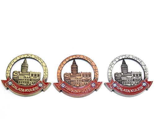 İstanbul Temalı Metal Magnet Alk3340