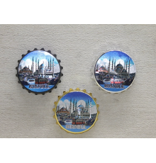 İstanbul Temalı Metal Magnet Alk4339