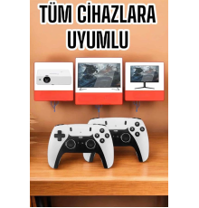 Joystick Çift Kollu Oyun Kolu Retro Oyun Yüksek Çözünürlüklü 3D Game