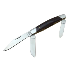 K-15 Falkon Üç Ağızlı / Üçlü Çakı 18 Cm - Ahşap Saplı, Manuel