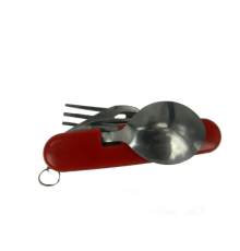 K 524 Rd Çok Amaçlı Çakı (çatal, Kaşık, Bıçak) 9cm - Plastik Gövde