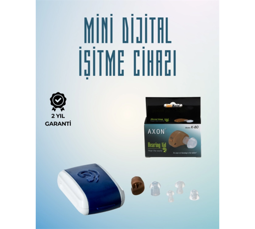 K80 Tek Kulak İçin Mini Ses Yükseltici – Sol veya Sağ Kulakta Bağımsız Kullanım K80 Tek Kulak İçin Mini Ses Yükseltici – Sol veya Sağ Kulakta Bağımsız Kullanım