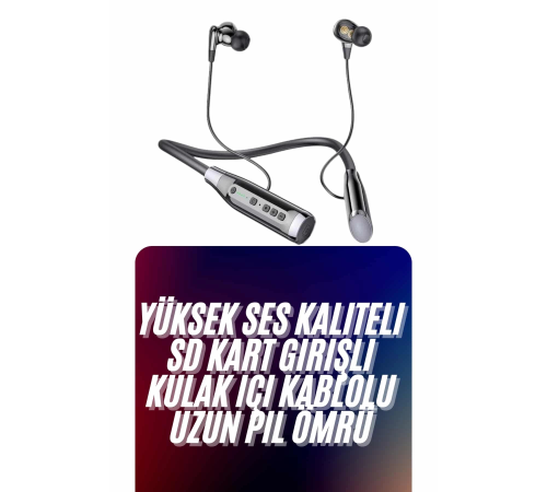 Kablolu Bluetooth Kulaklık Kulak İçi 120 Saat ANC Özelliği Uzun Ömürlü Kablolu Bluetooth Kulaklık Kulak İçi 120 Saat ANC Özelliği Uzun Ömürlü